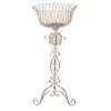 Clayre & Eef Plantenstandaard Metaal Beige Ø39x85 cm Vintage Design
