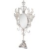 Clayre & Eef 62S331 Barok tafelspiegel Antiek-wit 37x14x68 cm