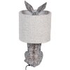 Clayre & Eef Tafellamp Haas Polyresin Bruin-Grijs Ø20x43 cm