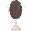 Clayre & Eef 62S330 Tafelspiegel Beige Bruin 34x16x50 cm Ovaal Vintage Stil