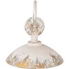 Clayre & Eef 6LMP800 Wandlamp Beige Grijs Roest IJzer 49x23x27cm E14 Oudstijl