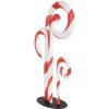 Clayre & Eef 6Y5864 Kerstdecoratie Peperstokken Wit Rood 24x11x46 cm