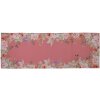 Clayre & Eef FFA64P Tafelloper Rosa 50x140 cm Katoen Bloemen Vogels