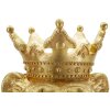 Mauro Ferretti Sierfiguur Koningsleeuwmantel 30x42x74 cm goud