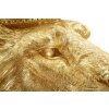 Mauro Ferretti Sierfiguur Koningsleeuwmantel 30x42x74 cm goud