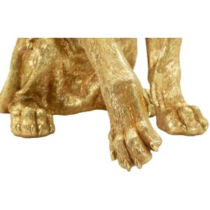 Mauro Ferretti Decoratieve leeuw 45x29x55 cm goud