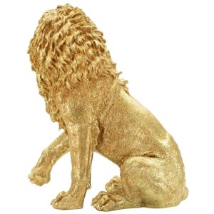 Mauro Ferretti Decoratieve leeuw 45x29x55 cm goud