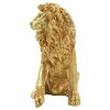 Mauro Ferretti Decoratieve leeuw 45x29x55 cm goud