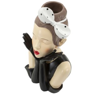 Mauro Ferretti Vaas Vrouw Hollywood 17x14x30,5 cm meerkleurig