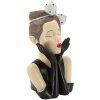 Mauro Ferretti Vaas Vrouw Hollywood 17x14x30,5 cm meerkleurig