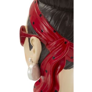 Mauro Ferretti Vaas Vrouw Hollywood 21x16x27 cm multicolor