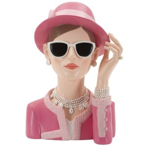Mauro Ferretti Parijse figuur 18x11x26 cm roze