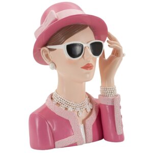 Mauro Ferretti Parijse figuur 18x11x26 cm roze