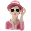 Mauro Ferretti Parijse figuur 18x11x26 cm roze
