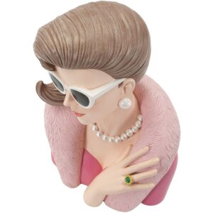 Mauro Ferretti Parijse dame beeld 18x12x28 cm roze