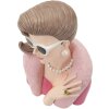 Mauro Ferretti Parijse dame beeld 18x12x28 cm roze