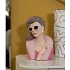 Mauro Ferretti Parijse dame beeld 18x12x28 cm roze