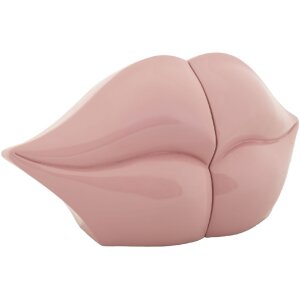 Mauro Ferretti Boekensteun Mond 27x9x13 cm roze