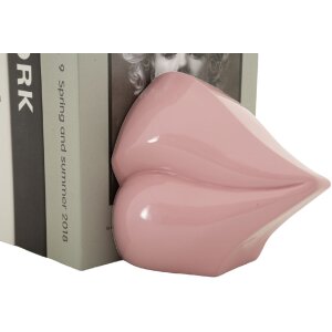 Mauro Ferretti Boekensteun Mond 27x9x13 cm roze