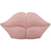 Mauro Ferretti Boekensteun Mond 27x9x13 cm roze