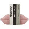 Mauro Ferretti Boekensteun Mond 27x9x13 cm roze