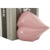 Mauro Ferretti Boekensteun Mond 27x9x13 cm roze