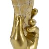 Mauro Ferretti Bloempot IJsbeker 12,5x11x31 cm goud roze
