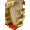 Mauro Ferretti Bloempot Beker 18x16x26 cm goud oranje