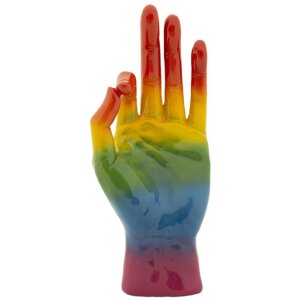 Mauro Ferretti Decoratiehand Regenboog OK 16x10,5x36 cm meerkleurig