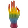 Mauro Ferretti Decoratiehand Regenboog OK 16x10,5x36 cm meerkleurig