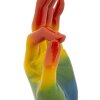 Mauro Ferretti Decoratiehand Regenboog OK 16x10,5x36 cm meerkleurig