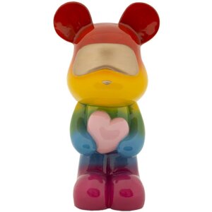 Rainbow Bear Staande Beer Multicolor 22,5x17,5x42,5 cm...