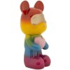 Rainbow Bear Staande Beer Multicolor 22,5x17,5x42,5 cm Polyresin