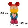 Rainbow Bear Staande Beer Multicolor 22,5x17,5x42,5 cm Polyresin