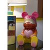 Mauro Ferretti Decoratieve Beer Regenboog 21,5x20,5x32 cm rood geel