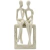 Mauro Ferretti Stons Figurine Paar 11,5x9x25 cm creme