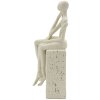 Mauro Ferretti Stons Figurine Paar 11,5x9x25 cm creme