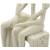 Mauro Ferretti Stons Figurine Paar 11,5x9x25 cm creme