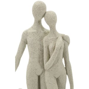 Mauro Ferretti Stons Beeld Familie 16x8x30,5 cm creme