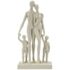 Mauro Ferretti Stons Beeld Familie 16x8x30,5 cm creme