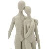 Mauro Ferretti Stons Beeld Familie 16x8x30,5 cm creme