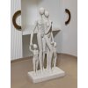 Mauro Ferretti Stons Beeld Familie 16x8x30,5 cm creme