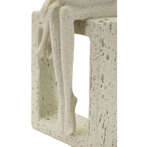Mauro Ferretti Stons Beeld Moederschap 10x7x26 cm creme Decoratie