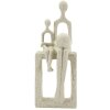 Mauro Ferretti Stons Beeld Moederschap 10x7x26 cm creme Decoratie