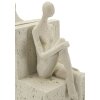 Mauro Ferretti Boekensteun Stons 24x10x20,5 cm creme
