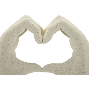 Mauro Ferretti Beeld Liefde Stones 16,5x7x20 cm creme