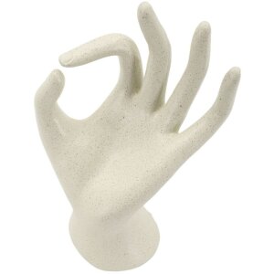 Mauro Ferretti Beeld OK Stons 14x10x24 cm creme