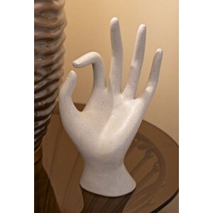 Mauro Ferretti Beeld OK Stons 14x10x24 cm creme