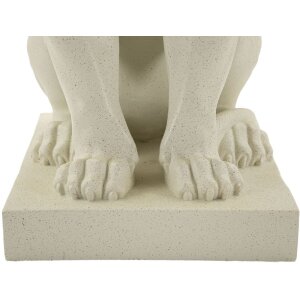 Mauro Ferretti Leeuwbeeld Stons 17,5x25x40 cm creme