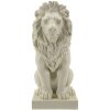 Mauro Ferretti Leeuwbeeld Stons 17,5x25x40 cm creme